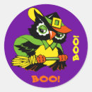 Search for funny owl stickers Trick or treat