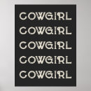 Search for retro cowgirl posters Vintage