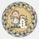 Search for funny snowmen stickers Xmas