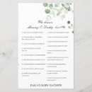 Search for mummy or daddy quiz Eucalyptus