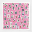Search for mahjong napkins Pink