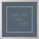 Search for bonjour posters French