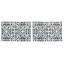 Search for white rose pillowcases Black and white