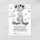 Search for ticket place cards Black and white