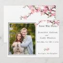 Search for spring wedding save the dates Cherry blossom