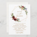 Search for winter wreath wedding invitations Elegant