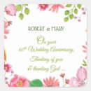 Search for 60th anniversary wedding stickers Sixtieth