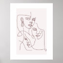 Search for minimalist face art Abstract