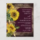 Search for wine and gold wedding invitations Rustic