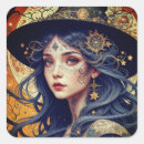 Search for witch face stickers Magic