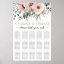 Search for chic wedding seating charts Floral