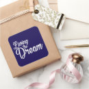 Search for living the dream stickers Motivational
