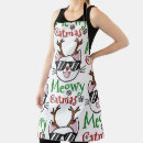 Search for christmas cat aprons Xmas