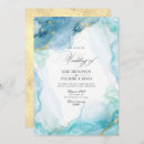 Search for blue marble invitations Blue and gold