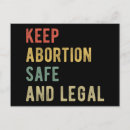 Search for safe postcards Pro choice