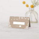 Search for burlap and lace place cards Escort