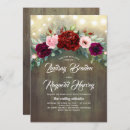 Search for rustic burgundy invitations String lights