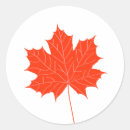 Search for red maple leaf stickers Fall