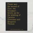Search for foil invitations Classic