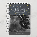 Search for meowy christmas cards Black