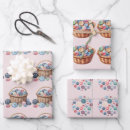 Search for buttons wrapping paper Pink