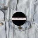 Search for with black border badges For her