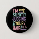 Search for stylistic badges Hair stylist