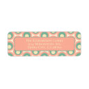 Search for 1960s return address labels Retro