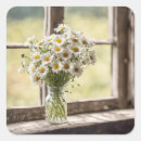Search for daisy square stickers Bouquet