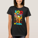 Search for 100th day school womens tshirts Dinosaur