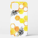 Search for honey bee iphone cases White