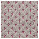 Search for art deco pattern fabric Red