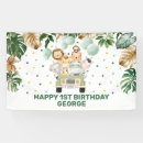 Search for happy 1st birthday banners Jungle
