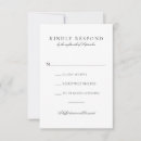 Search for dinner rsvp cards Minimalist