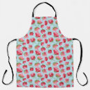 Search for crimson aprons Floral pattern