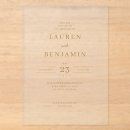 Search for cream wedding invitations Minimalist