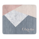 Search for rose gold marble chopping boards Pink