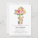 Search for baptism first communion invitations Floral