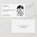Search for animal rescue business cards Veterinarian