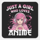 Search for anime girls stickers Kawaii