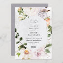 Search for geometric frame wedding invitations Greenery
