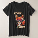 Search for fox wearing a clothing For her