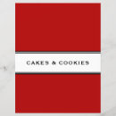 Search for red binders Recipes