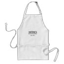 Search for funny mothers day aprons Mum