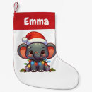 Search for elephants christmas stockings Children