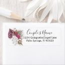 Search for blush floral return address labels Calligraphy