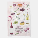 Search for wine tea towels Illustration