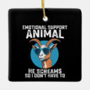 Search for funny goats christmas tree decorations Humour