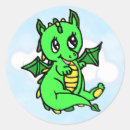 Search for classic fairy tale stickers Dragon