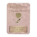Search for 50th birthday magnets Glitter